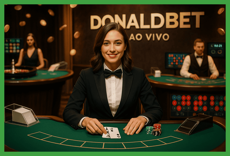 O DONALDBET Live Casino lança promoções regularmente