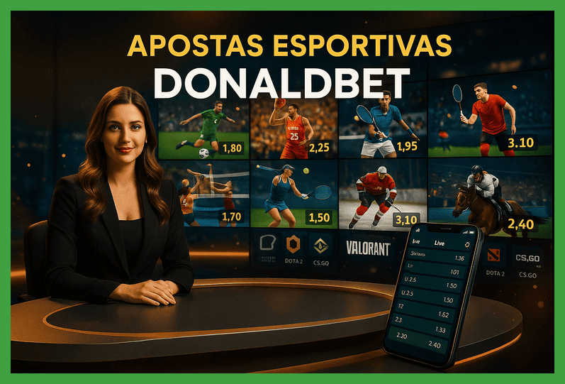 Aposte em apostas esportivas no cassino online DONALDBET