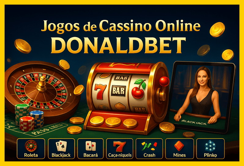 Jogos de cassino online inovadores e emocionantes na DONALDBET