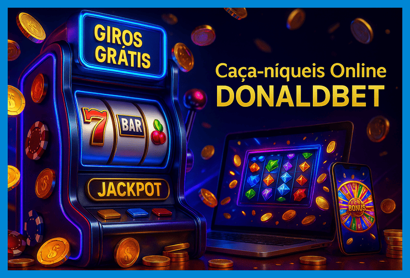 Explore o mundo das slot machines no DONALDBET Casino